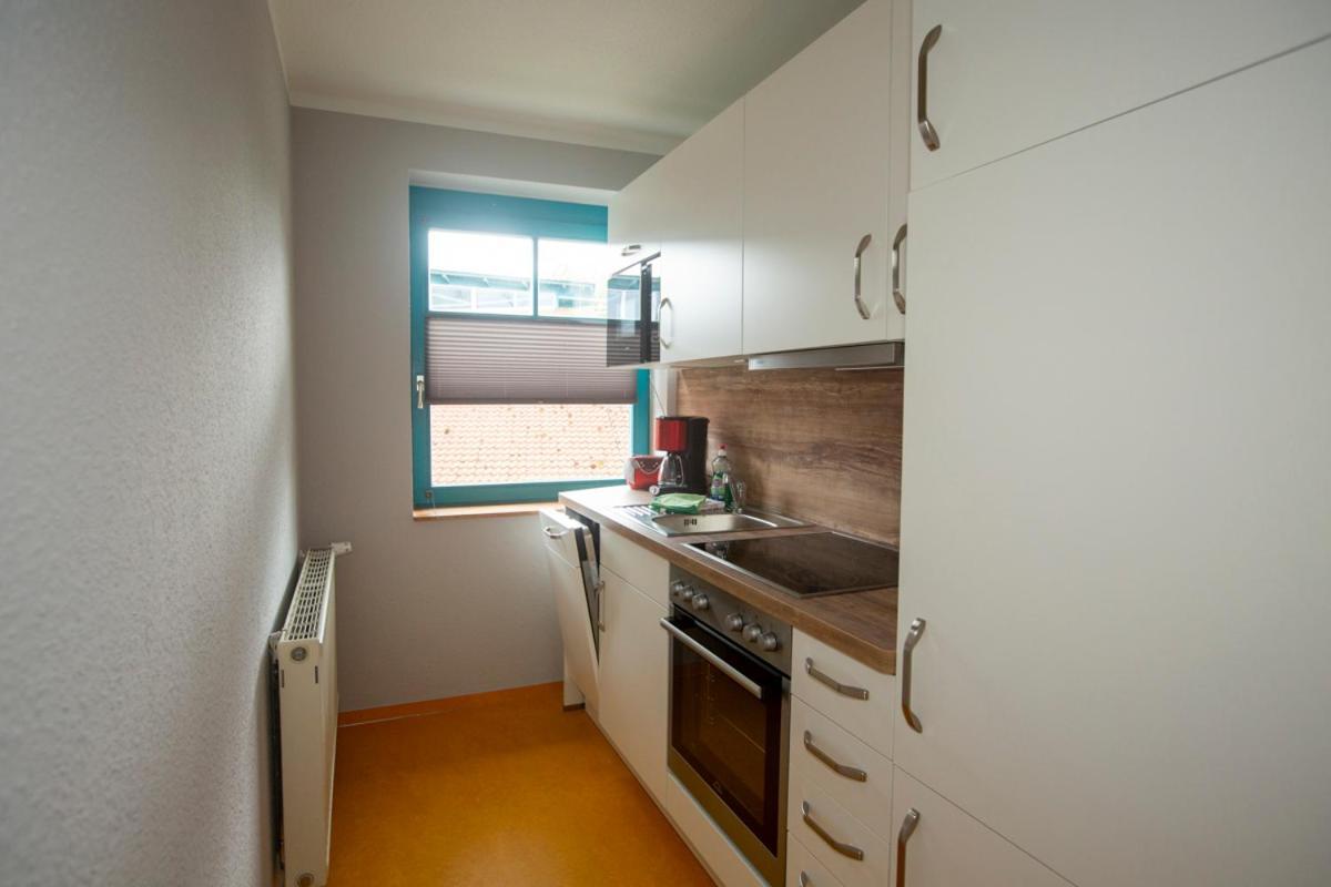 Ferienwohnung A Gaestehaus Muehlenstein Bad Sulze Dış mekan fotoğraf