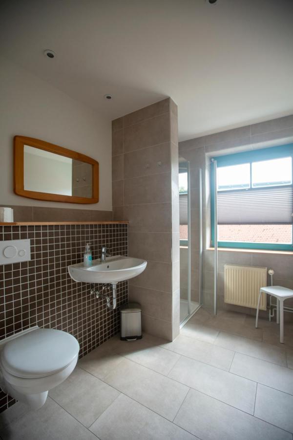 Ferienwohnung A Gaestehaus Muehlenstein Bad Sulze Dış mekan fotoğraf